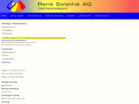salathe-getraenke.ch Webseite Vorschau