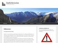 salbitbruecke.ch Webseite Vorschau