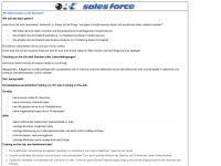 sales-force.de Webseite Vorschau