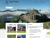 salettiner.ch Webseite Vorschau