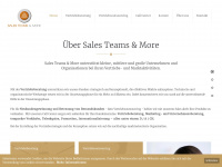 salesteams.at Webseite Vorschau