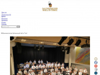 salinenmusikhall.at Webseite Vorschau