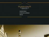 salomon-strauss.de Webseite Vorschau