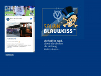 salon-blauweiss.at Webseite Vorschau