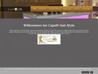 salon-capelli.de Webseite Vorschau