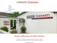 salon-donwen.de Webseite Vorschau