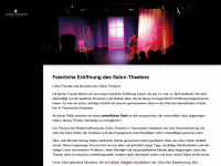 salon-theater.de Webseite Vorschau