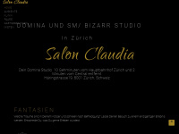 salonclaudia.ch Webseite Vorschau