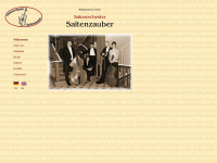 salonorchester-saitenzauber.de Webseite Vorschau