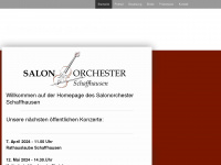 salonorchester-sh.ch Webseite Vorschau