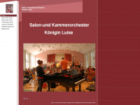 salonorchester-koenigin-luise.de Webseite Vorschau
