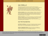saltarello.de Webseite Vorschau