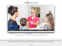 saluscard.de Webseite Vorschau
