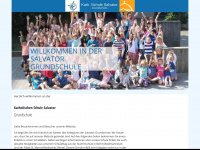 salvator-grundschule.de Webseite Vorschau
