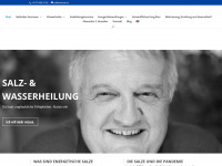salveda.ch Webseite Vorschau