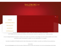 salzburg-patisserie.at Webseite Vorschau