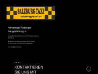 salzburg-taxi.at Webseite Vorschau