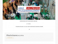 salzburgerpflegetage.at Webseite Vorschau