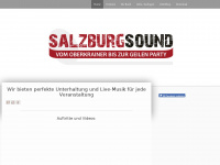 salzburgsound.at Webseite Vorschau