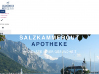 salzkammergut-apotheke.at Webseite Vorschau