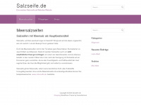 salzseife.de Webseite Vorschau