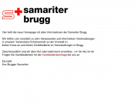 samariter-brugg.ch Webseite Vorschau