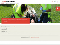 samariter-fraubrunnen.ch Webseite Vorschau