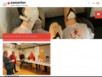 samariter-goldach.ch Webseite Vorschau