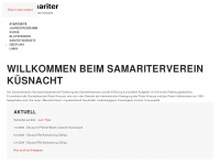 samariter-kuesnacht.ch Webseite Vorschau