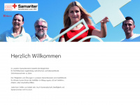 samariter-luzern-srk.ch Webseite Vorschau