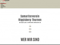 samariter-riggisberg.ch Webseite Vorschau