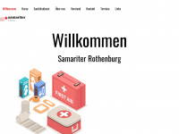 samariter-rothenburg.ch Webseite Vorschau
