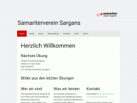 samariter-sargans.ch Webseite Vorschau
