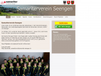 samariter-seengen.ch Webseite Vorschau