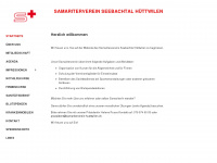 samariterverein-huettwilen.ch Webseite Vorschau