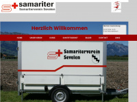 samariterverein-sevelen.ch Webseite Vorschau
