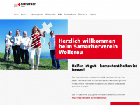 samariterverein-wollerau.ch Webseite Vorschau