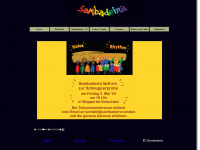sambadeira.de Webseite Vorschau
