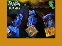 sambaruaviva.de Webseite Vorschau
