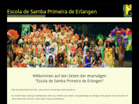 sambaschule.de Webseite Vorschau