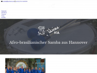 sambaria.de Webseite Vorschau