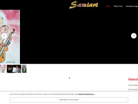 samiart.at Webseite Vorschau