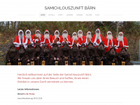 samichlouszunft-bern.ch Webseite Vorschau