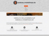 samuels-homepage.de Webseite Vorschau