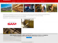 samvaz.ch Webseite Vorschau
