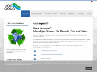 sanaqua.ch Webseite Vorschau