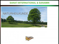sanat.ch Webseite Vorschau