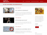sancta-simplicitas.de Webseite Vorschau