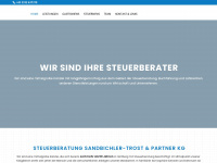 sandbichler-trost.at Webseite Vorschau