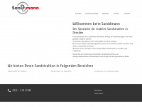 sanddmann.de Webseite Vorschau